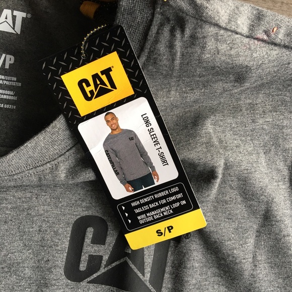 NWT CATERPILLAR LS Jersey T shirt small - Picture 8 of 16